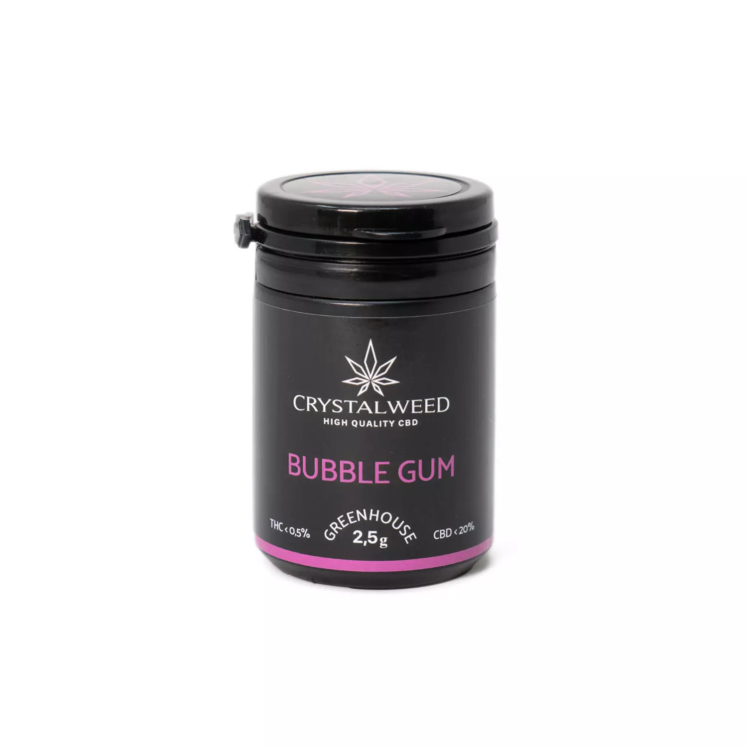 bubble gum cannabis light 2.5g barattolo