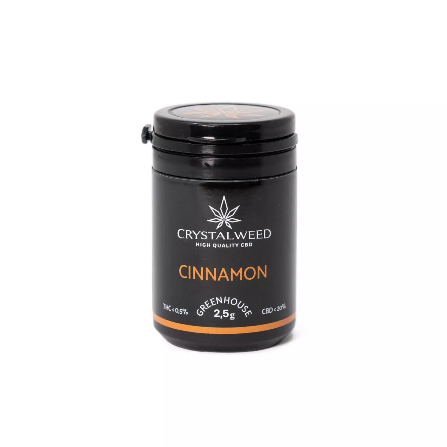 cinnamon cannabis light 2.5g barattolo