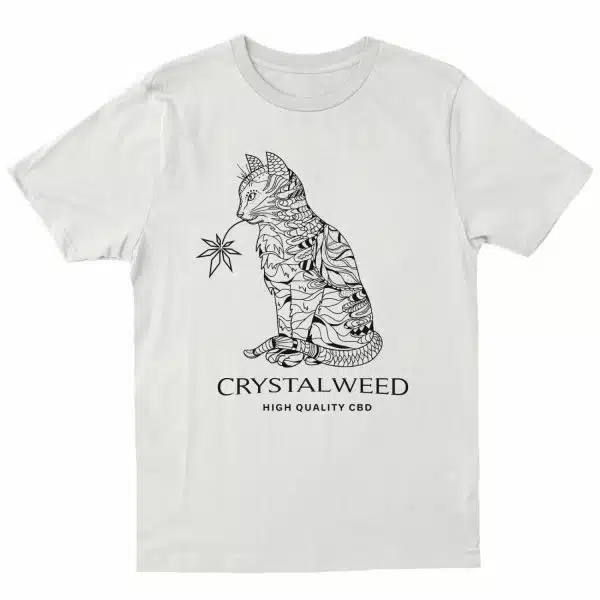 T-shirt white Crystal
