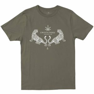 T-Shirt Green Crystal Tigers