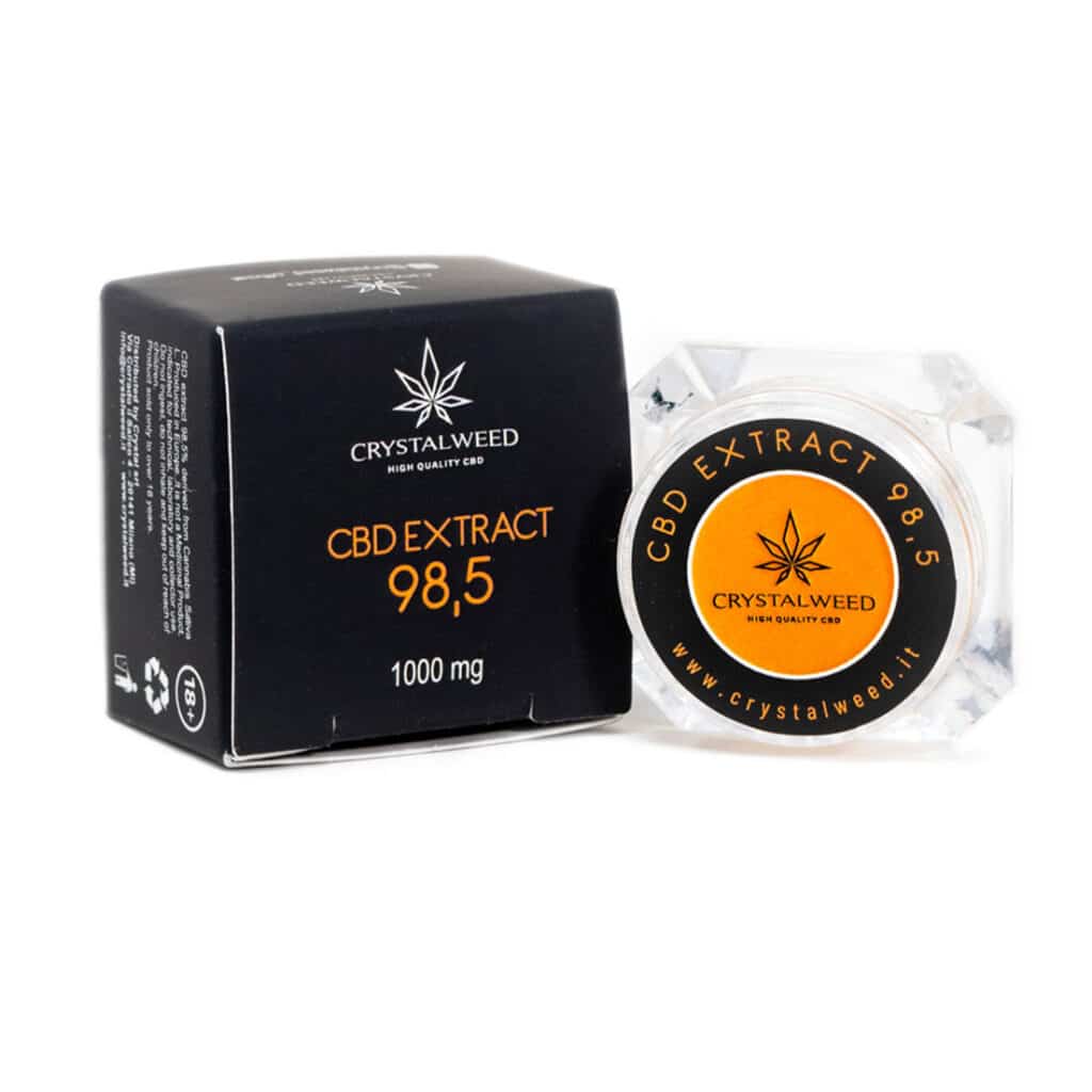 Estratto di CBD di crystalweed