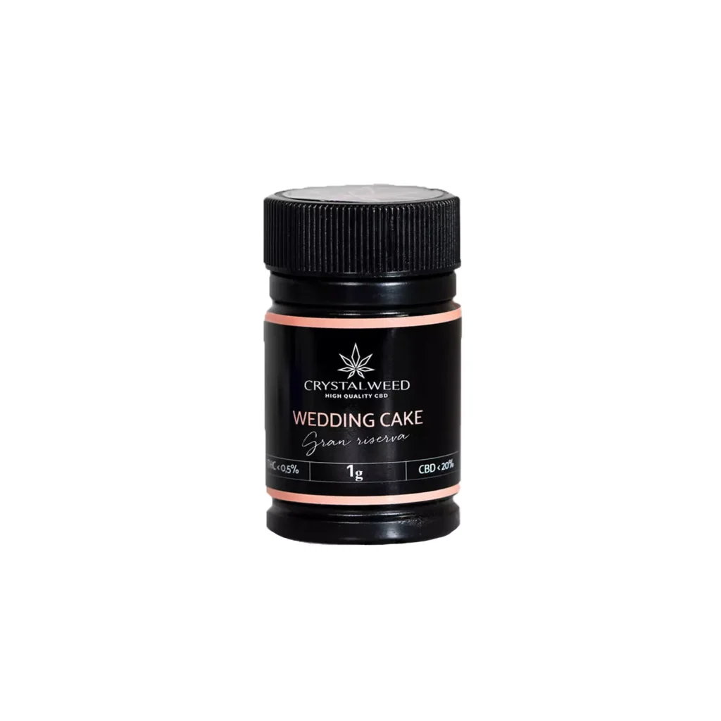 wedding cake cannabis light 1g barattolo
