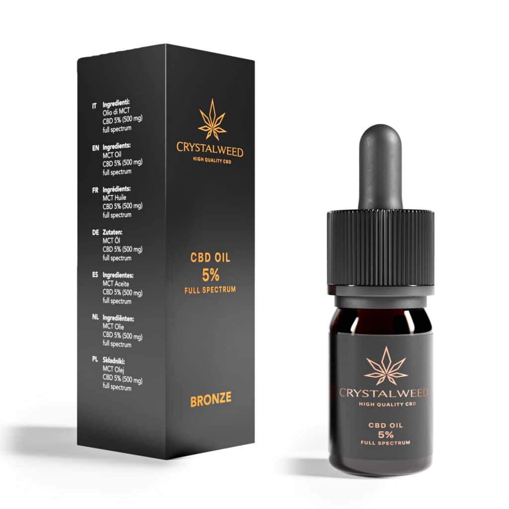 Olio CBD 5% Full Spectrum Crystalweed