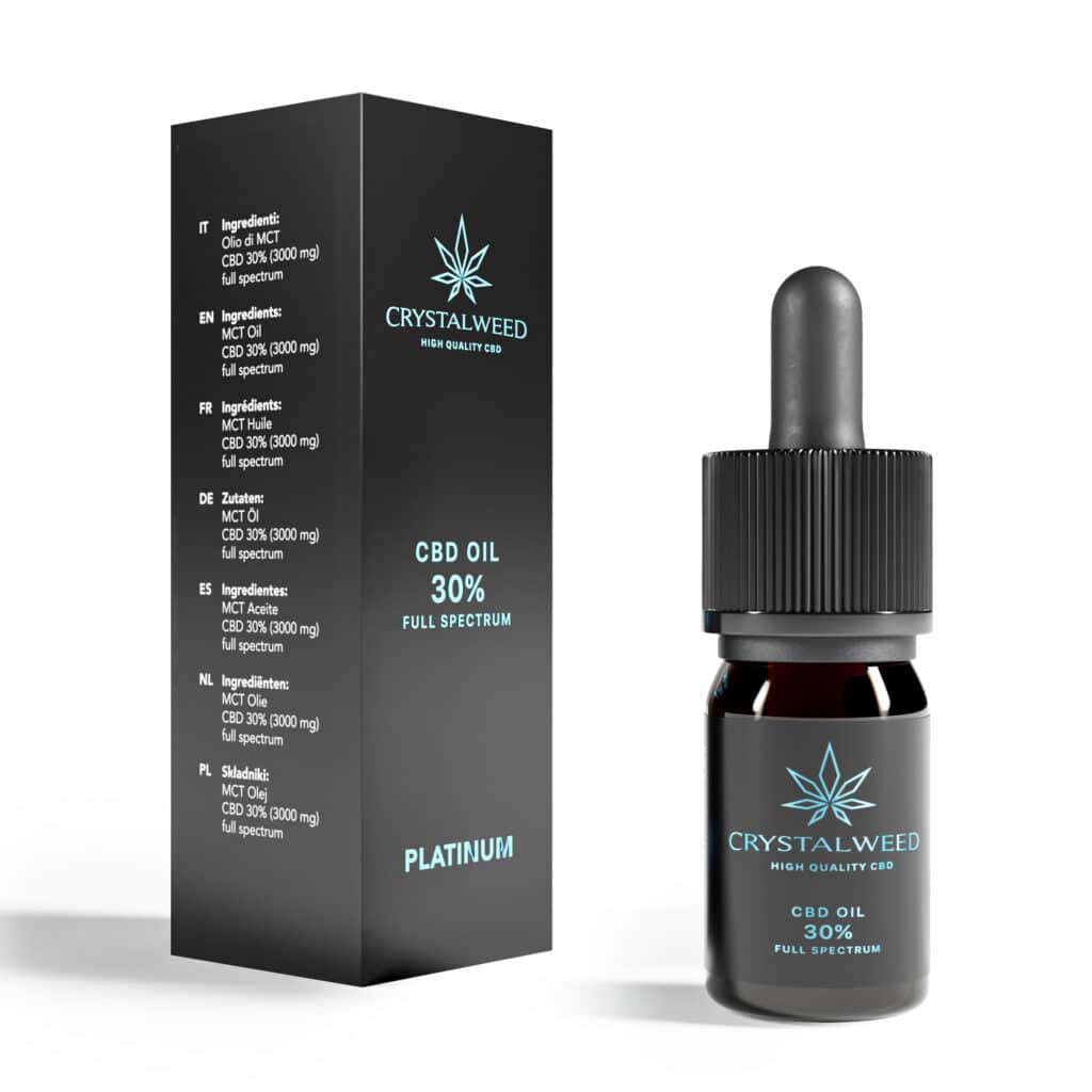 Olio di CBD 30% Full Spectrum Crystalweed
