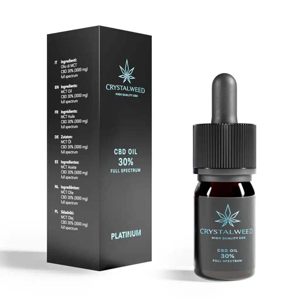 Olio di CBD 30% Full Spectrum Crystalweed