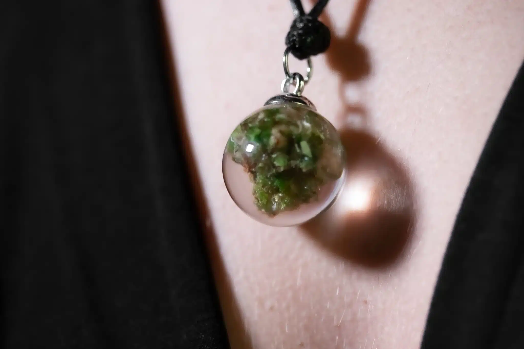 collana niobe ciondolo a sfera