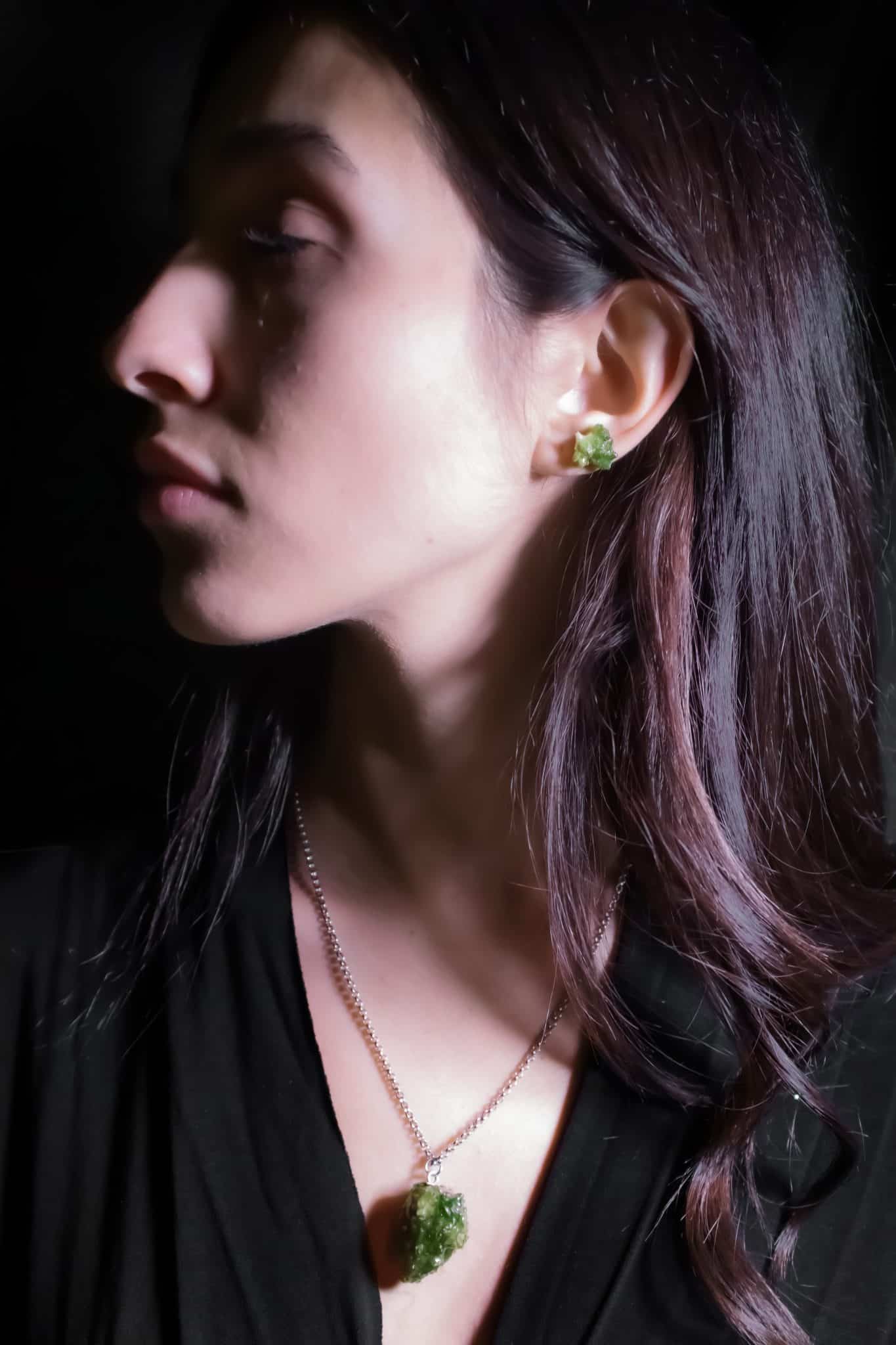 orecchini acciaio flora lobo fiore piccolo