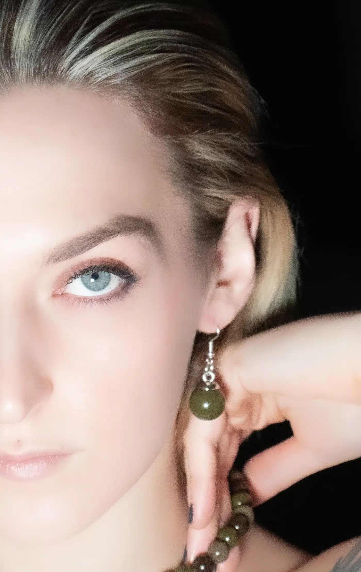 orecchini zefiro perla pendente