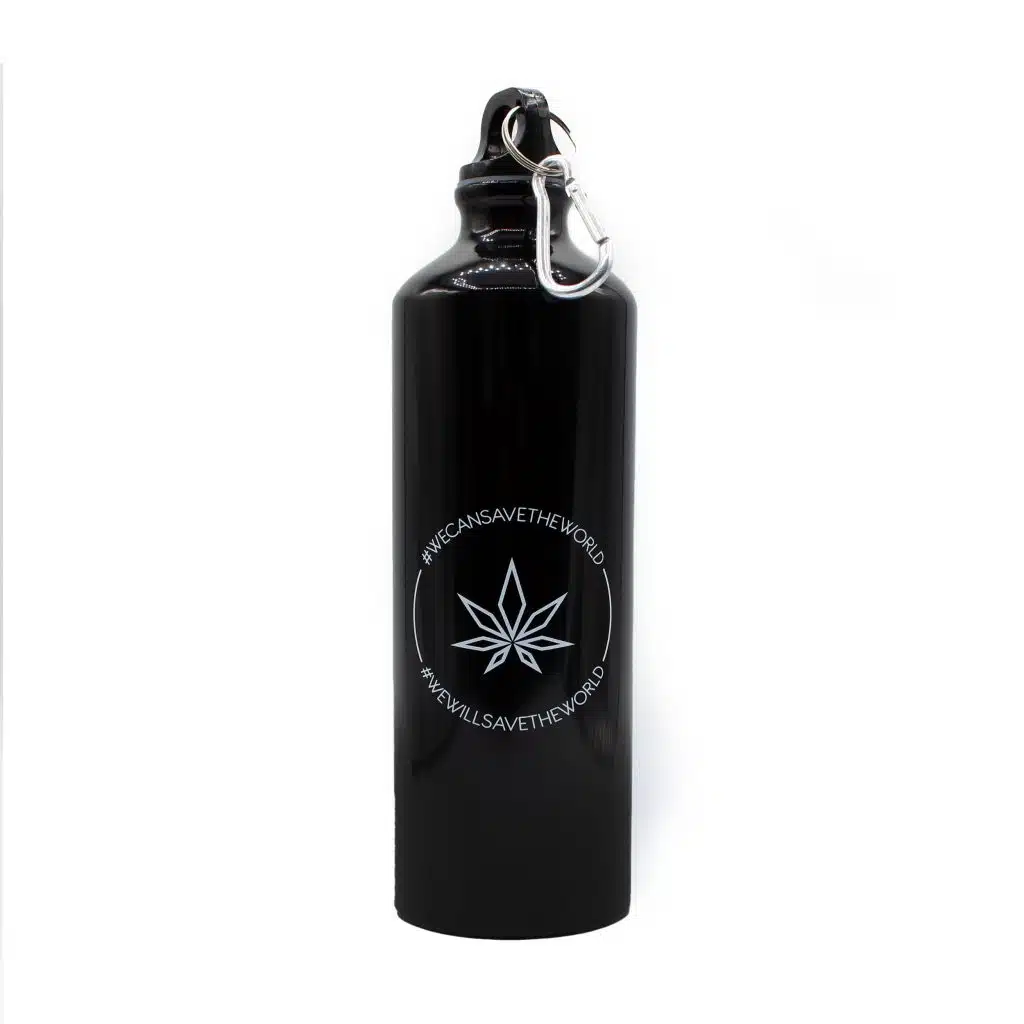 borraccia alluminio 750ml fronte