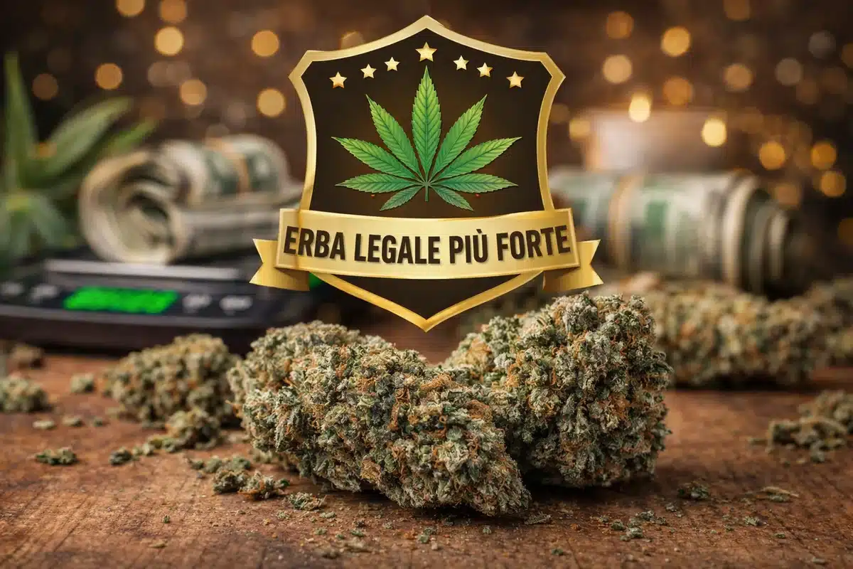 Erba legale pi&ugrave; forte