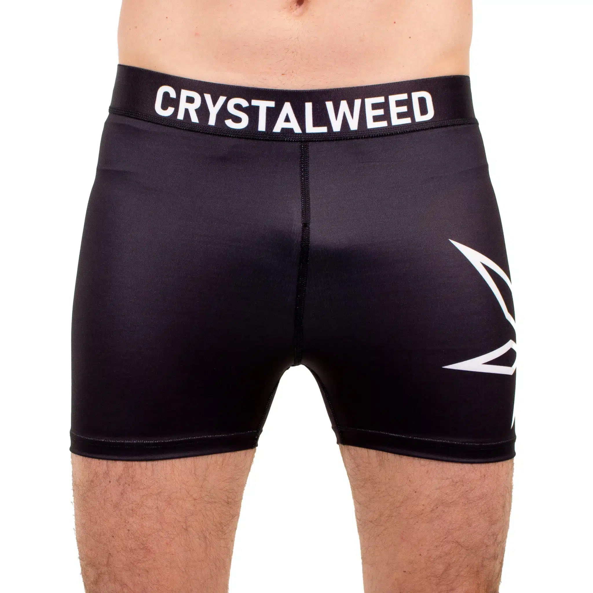 pantaloncino aderente mma nero