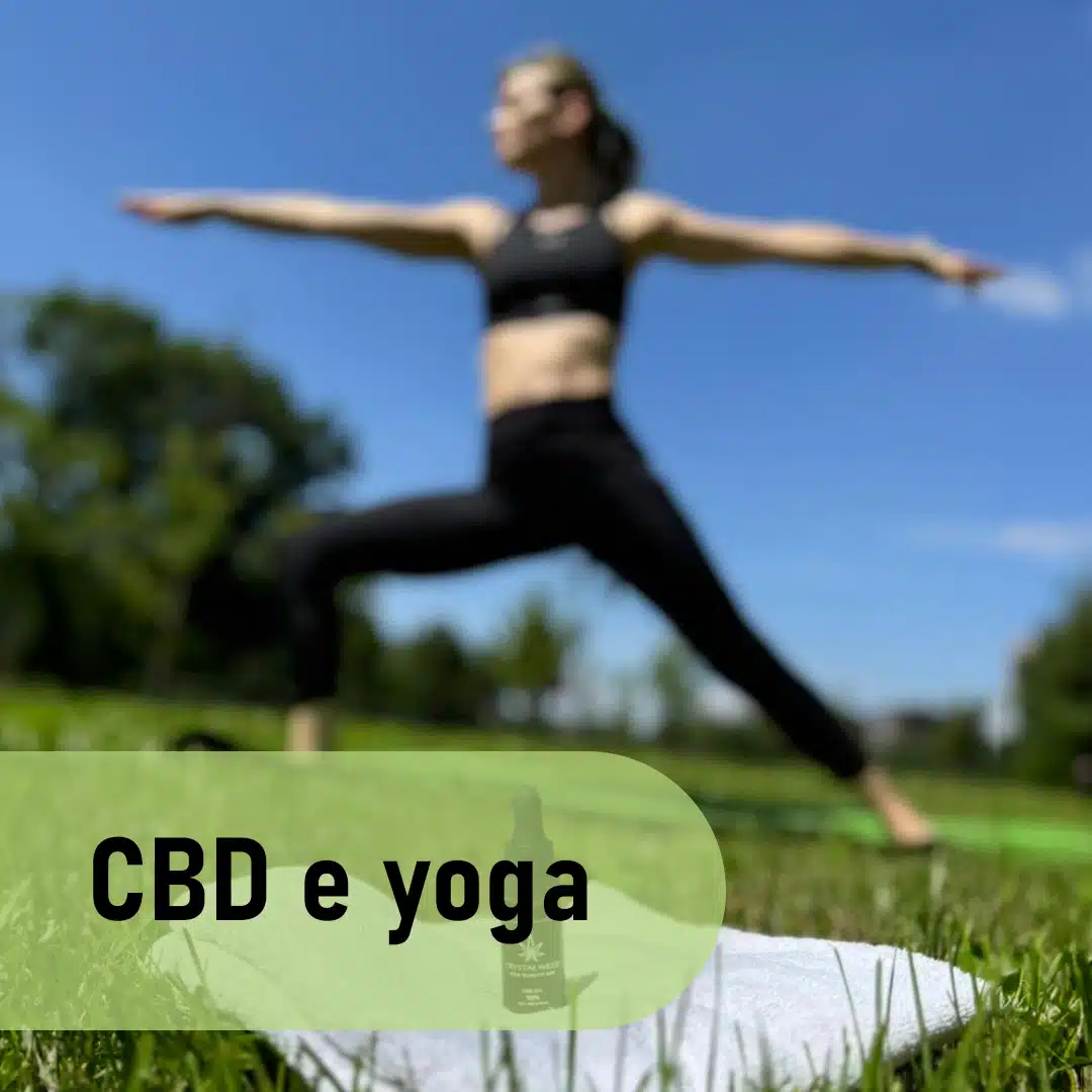 CBD e yoga: asana