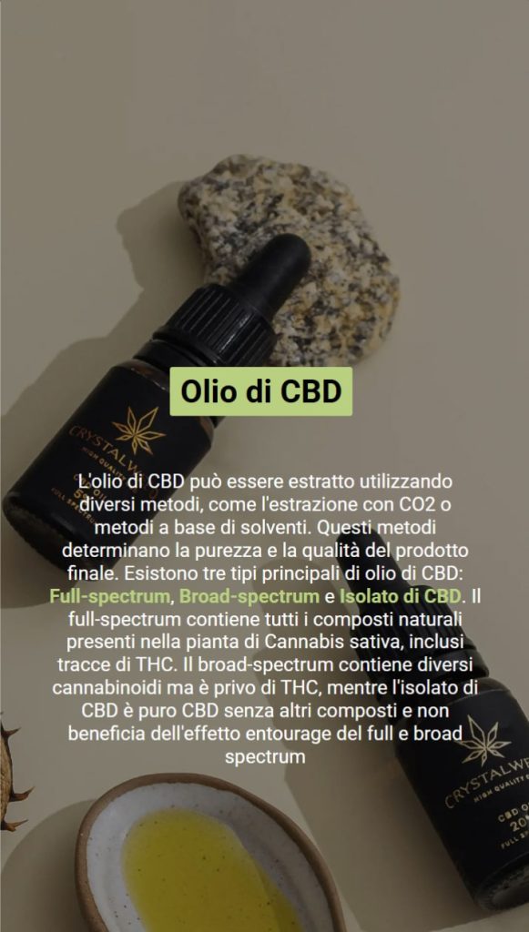 CBD gummies o olio di CBD prodotti a confronto 2 Caramelle al CBD o olio