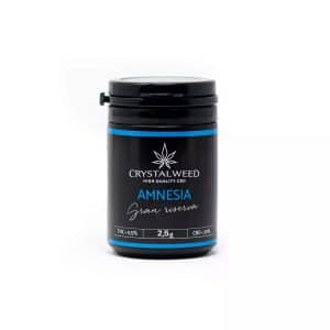 Amnesia CBD foto barattolo 2,5 grammi