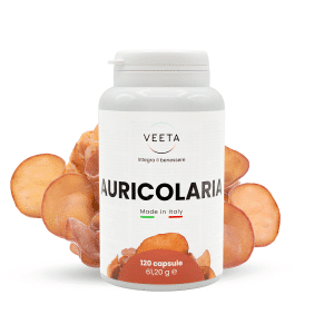 Auricolaria fungo medicinale Veeta confezione 120 capsule