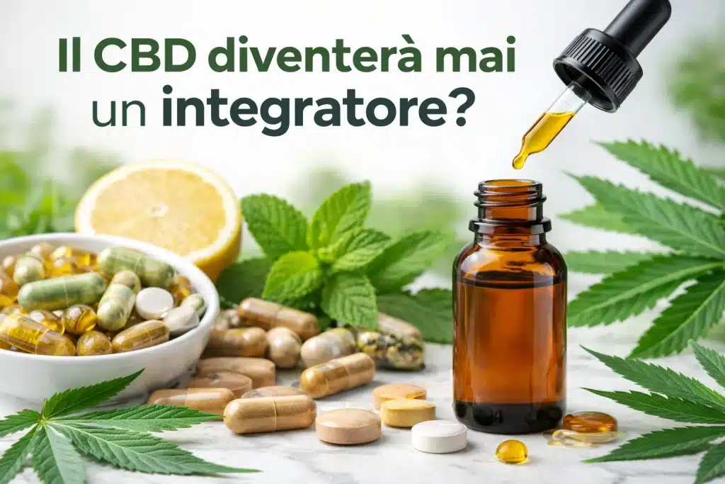 Il CBD potrà diventare un integratore?