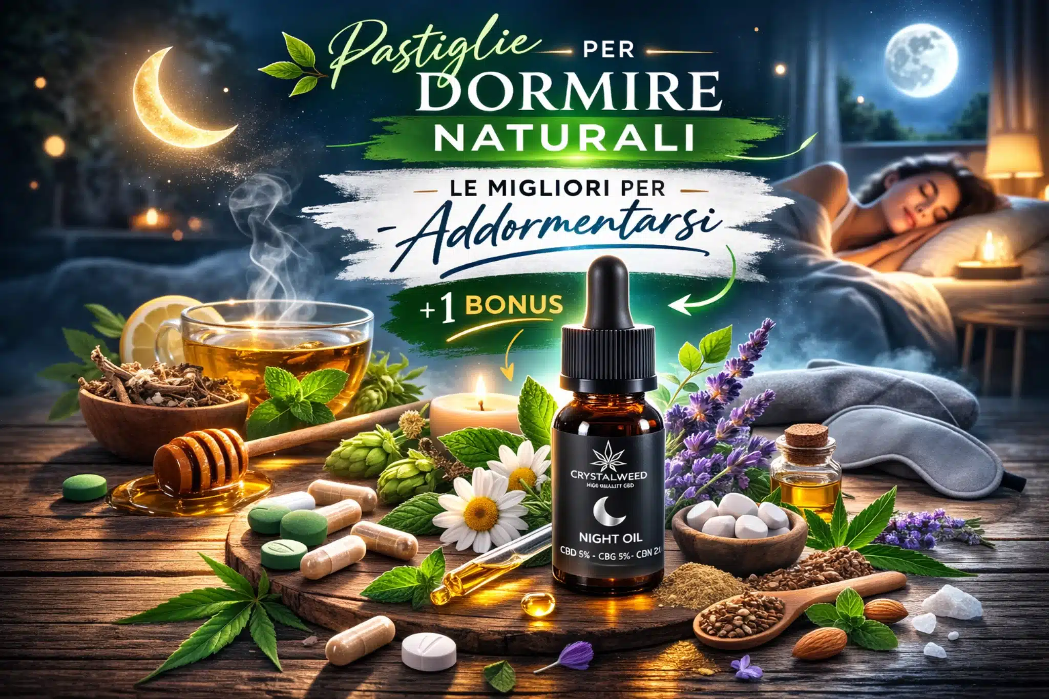 pastiglie per dormire naturali