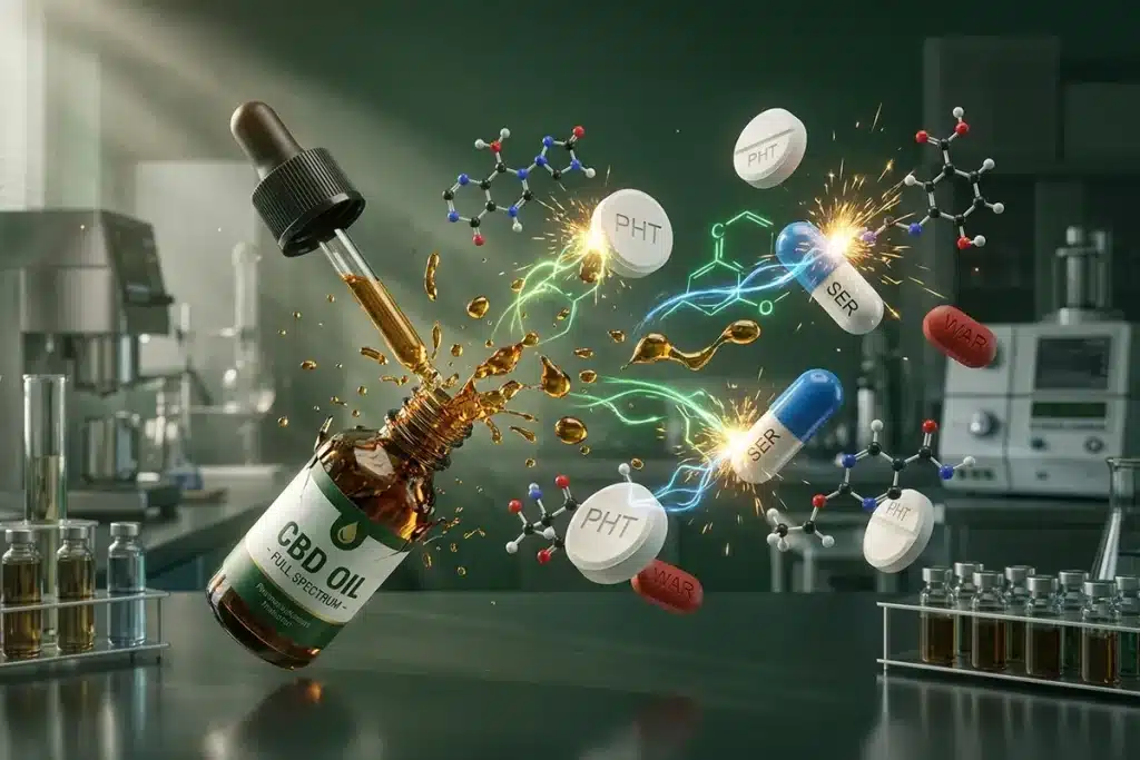 CBD e farmaci: interazioni da conoscere prima di iniziare