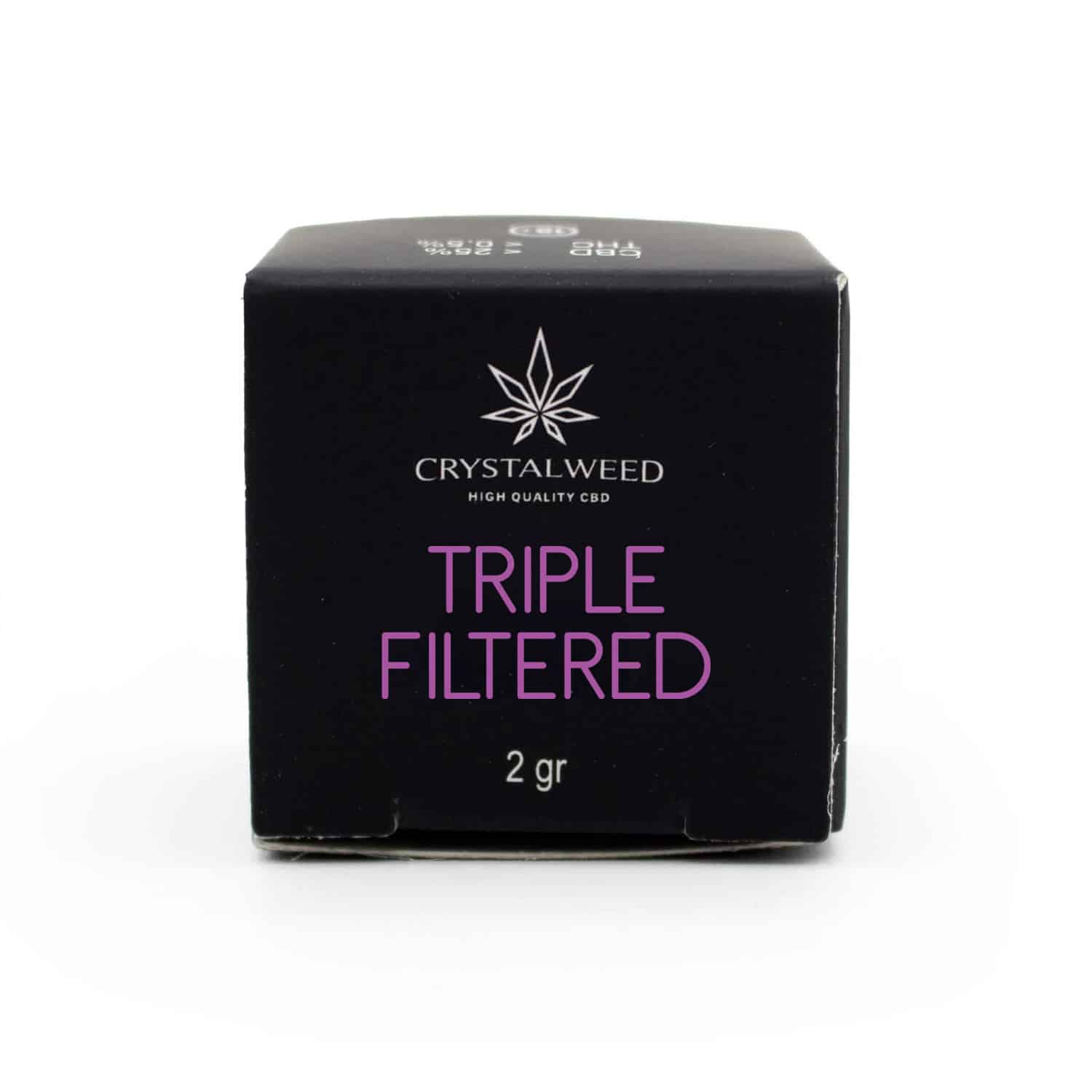 Triple Filtered CBD Hash 2 gr
