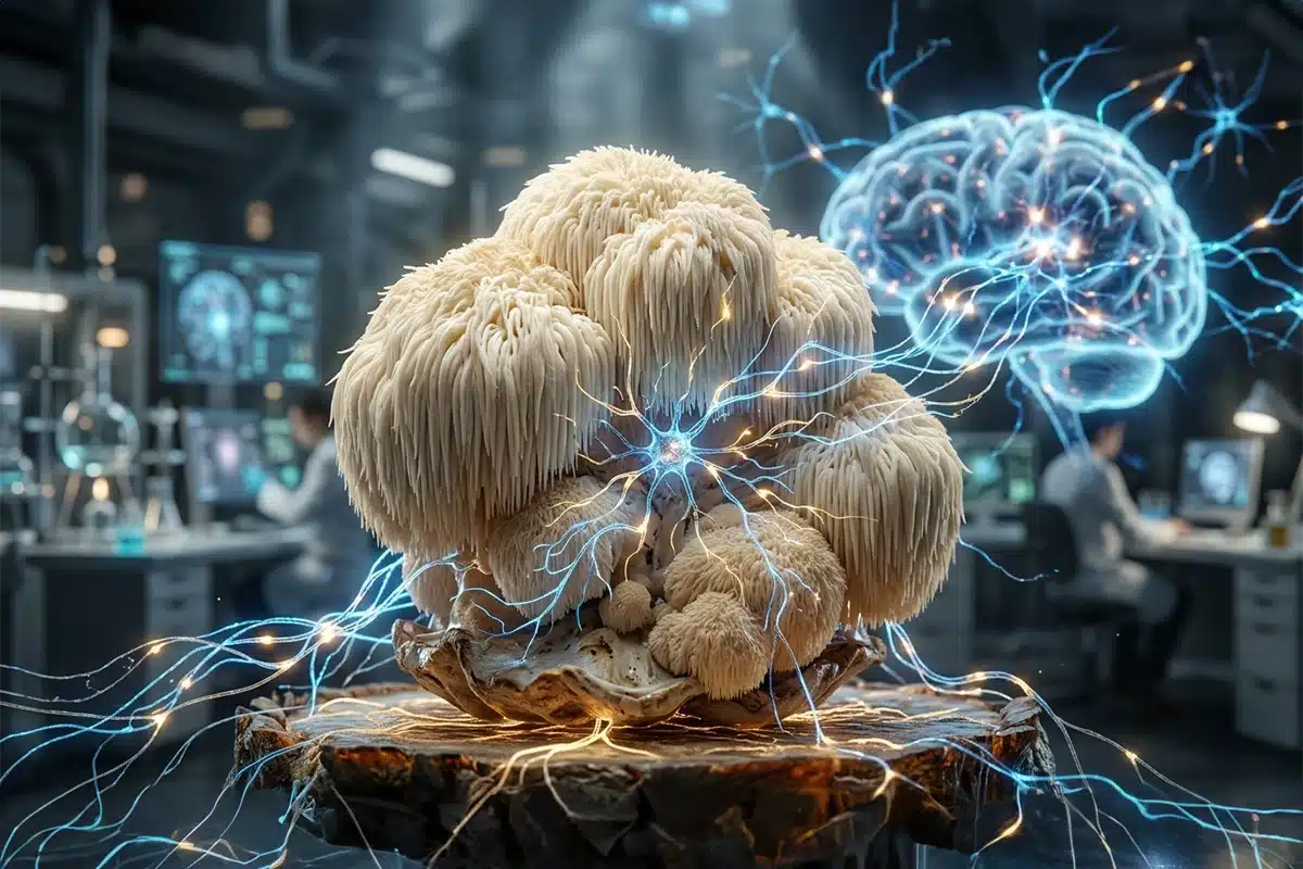 Lion's Mane fungo collegato a propriet&agrave; cognitive
